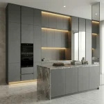 TAITA Premium Grey Stone Finish Decorative HDHMR Board - Image 6