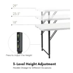 Heavy Duty Foldable Outdoor Camping Table - Image 4