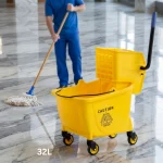 Side Press Mop Wringer | Mop Bucket 32L - Image 2