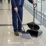 Dustpan & Broom Set Short Handle - Image 2