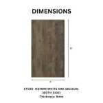 TAITA Premium WHITE OAK Melamine HDHMR Board - Image 3