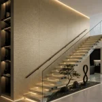 STC Luxurious Metal Finish Bamboo Charcoal Wall Sheet – Hammered Board Gold BC-04 - Image 2