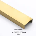 TAITA Premium SS304 Decorative U Profile 30mm - Image 3