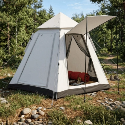 Waterproof Outdoor Camping Tent 2.1 × 2.1m