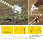 Waterproof Outdoor Camping Tent 2.1 × 2.1m - Image 4