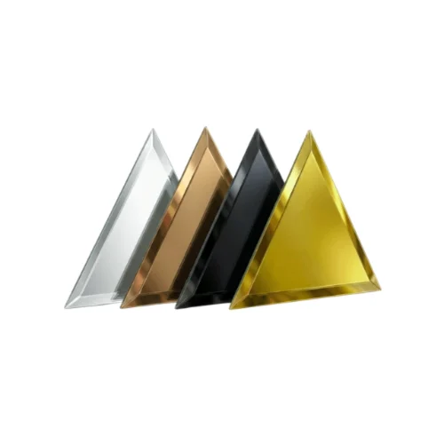 Self-Adhesive Wall Mirror Tiles Luxe Strips