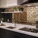 STC Modern Geometric Beveled Edge Self-Adhesive Wall Mirror Tiles Prism Elite - Image 10