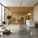 STC Modern Geometric Beveled Edge Self-Adhesive Wall Mirror Tiles Radiant Brick - Image 12