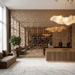 STC Modern Geometric Beveled Edge Self-Adhesive Wall Mirror Tiles Facet Shine - Image 10