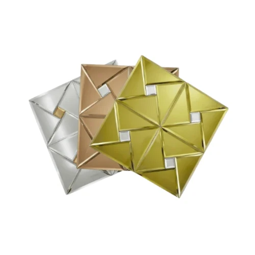 Self-Adhesive Wall Mirror Tiles Infinity Tiles