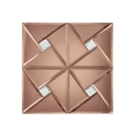 STC Modern Geometric Beveled Edge Self-Adhesive Wall Mirror Tiles Infinity Tiles - Image 7