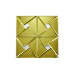 STC Modern Geometric Beveled Edge Self-Adhesive Wall Mirror Tiles Infinity Tiles - Image 11