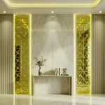 STC Modern Geometric Beveled Edge Self-Adhesive Wall Mirror Tiles Infinity Tiles - Image 13