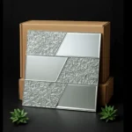 STC Modern Geometric Beveled Edge Self-Adhesive Wall Mirror Tiles Royal Panels - Image 6