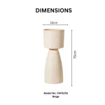 Textured Pedestal Plastic Planter - Image 11