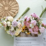 Ranunculus Silk Flower Bouquet