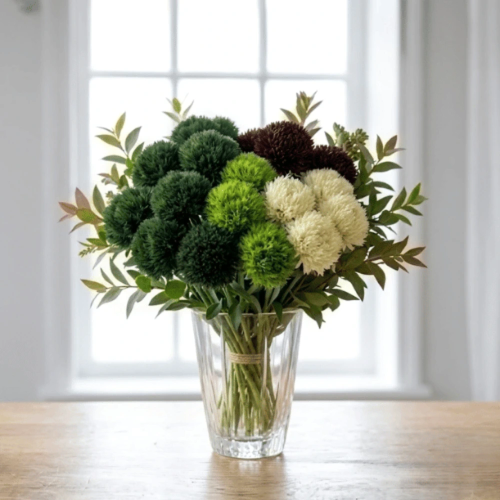 01-129 Artificial Craspedia Stem