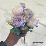 Artificial Romantic Rose Garden Arrangement - Image 8