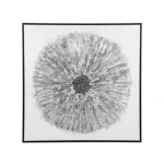 Celestial Burst Hand-Painted Abstract Oil Painting