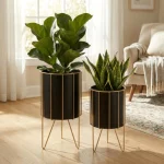 Aura Metal Plant Stand Set
