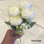 Artificial Romantic Rose Garden Arrangement - Image 22
