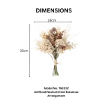 Artificial Neutral Dried Botanical Arrangement - Image 2