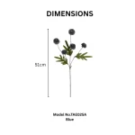 Dandelion Artificial Floral Stem - Image 2