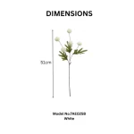 Dandelion Artificial Floral Stem - Image 3