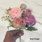 Artificial Romantic Rose Garden Arrangement - Image 13