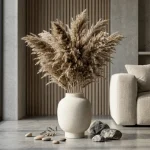 Natural Brown Pampas Grass Stem