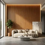 STC Luxurious Wood Finish Bamboo Charcoal Wall Sheet – Dark Teak BC-02 - Image 6