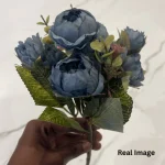 Artificial Peony Flower Bouquet - Image 15