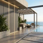 STC Premium Outdoor WPC Fluted Wall Panel - Charcoal Gray - Image 5