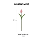 Artificial Flower Mini Tulip single stem - Image 2