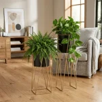 Midnight Aura Luxe Planter Stand Set - Image 3