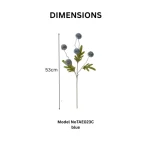 Long Stem Mums Artificial Flower - Image 9