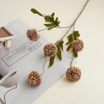 Long Stem Mums Artificial Flower - Image 14