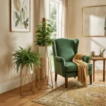 Ivory Aura Luxe Planter Stand Set - Image 4