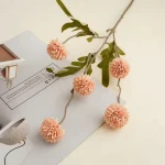 Long Stem Mums Artificial Flower - Image 17
