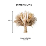 Tall Pampas Vase Arrangement - Image 2