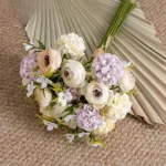 Ranunculus Silk Flower Bouquet - Image 3