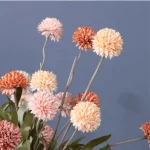 Long Stem Mums Artificial Flower - Image 22
