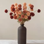 Long Stem Mums Artificial Flower - Image 24