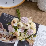 Ranunculus Silk Flower Bouquet - Image 5