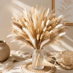Tall Pampas Vase Arrangement - Image 4