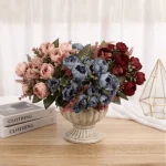 Artificial Peony Flower Bouquet