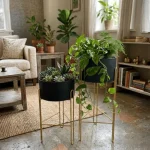 Urban Noir Luxe Planter Stand - Image 4