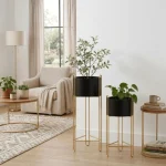 Urban Noir Luxe Planter Stand - Image 3