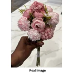 Ranunculus Silk Flower Bouquet - Image 8