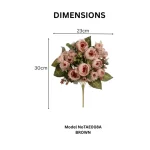 Artificial Peony Flower Bouquet - Image 8